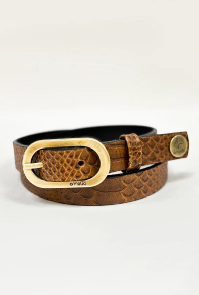 CINTURON CROCO DELGADO  A5185