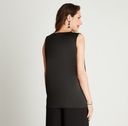 BLUSA SIN MANGA CUELLO V