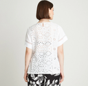 BLUSA MANGA CORTA CUELLO REDONDO
