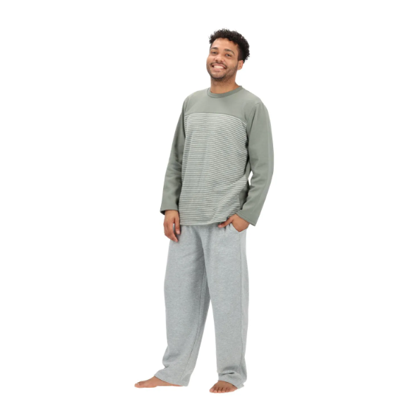PIJAMA LARGO ALGODON