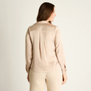 BLUSA MUJER ARENA CLARO CUELLO CAMISERO V