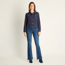 CHAQUETA MEZCLILLA AZUL