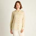 BLUSA VERDE A RAYAS 207521